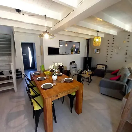 Sur Mer - Maison A La Deco Campagne Chic A Deux Pas Du Marche - Calme Villa